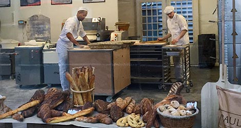 A bakery in Paris at COP 21.