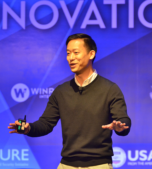 At the Asian summit, Michael Peng, co-founder and co-managing director of IDEO Japan, described how innovation and design thinking can help tackle global challenges.