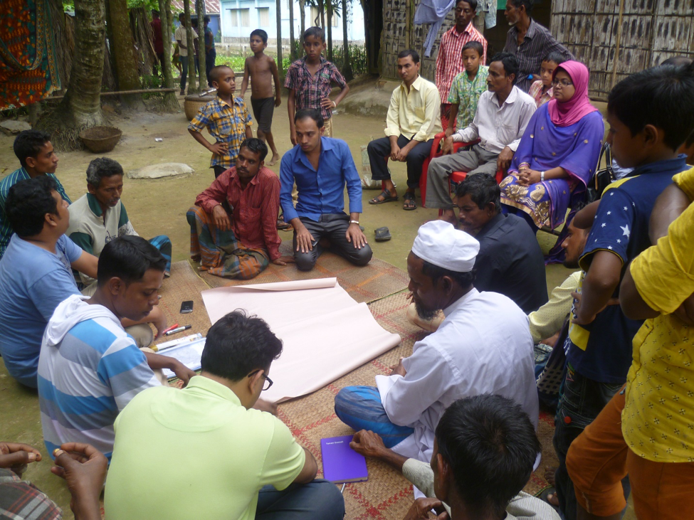 Identification of issues and challenges related to wetland management with community participation at Kawadighi haor on November 20, 2015