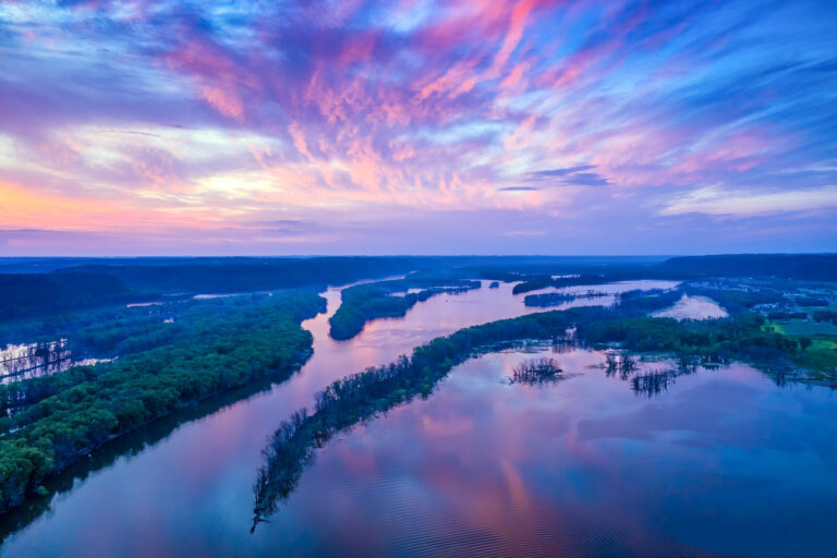 Mississippi river Wallace Center